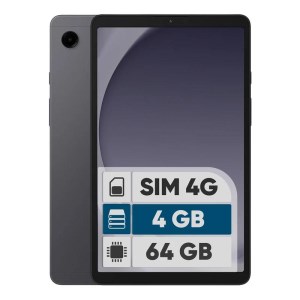 تبلت 11 اینچ سامسونگ مدل Galaxy Tab A9 4G ظرفیت 64 گیگابایت و رم 4 گیگابایت ، قابلیت پشتیبانی از سیم کارت