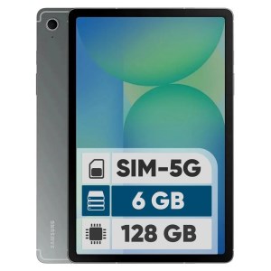 تبلت 11 اینچ سامسونگ مدل Galaxy Tab S10 Lite 5G ظرفیت 128 گیگابایت و رم 6 گیگابایت ، قابلیت پشتیبانی از سیم کارت