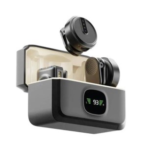 میکروفن یقه‌ای گرین لاین مدل glm lite با اتصال USB Type-C و قابلیت حذف صدای محیط
